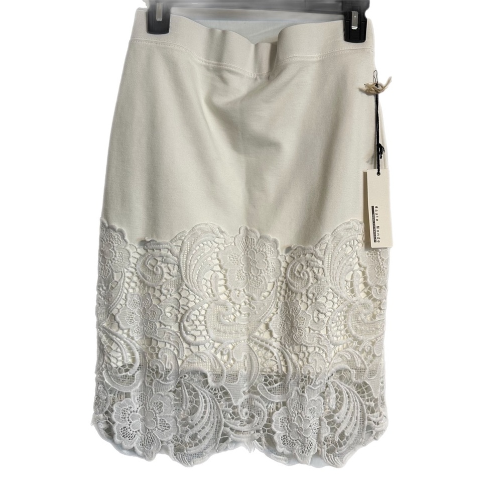 Haute Monde White Skirt